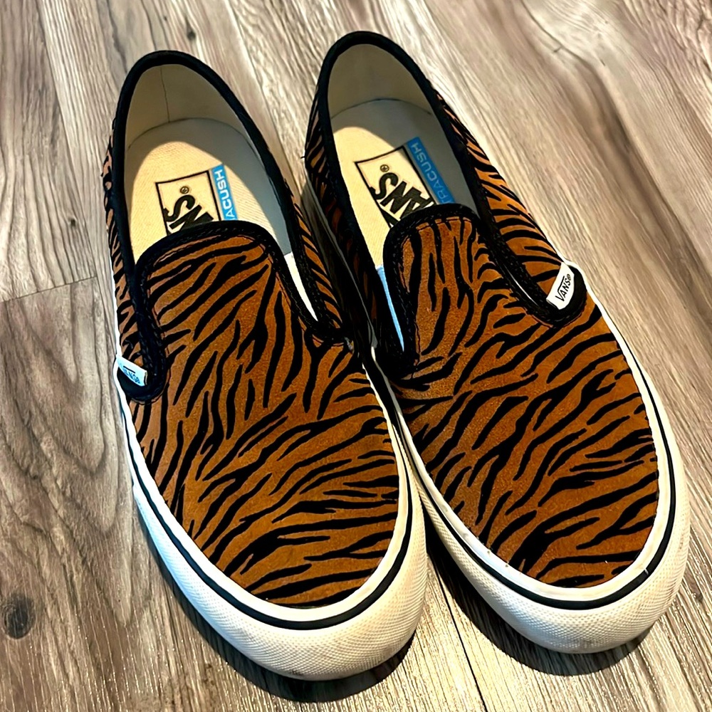 Vans Tiger Stripe Slip-On Shoes